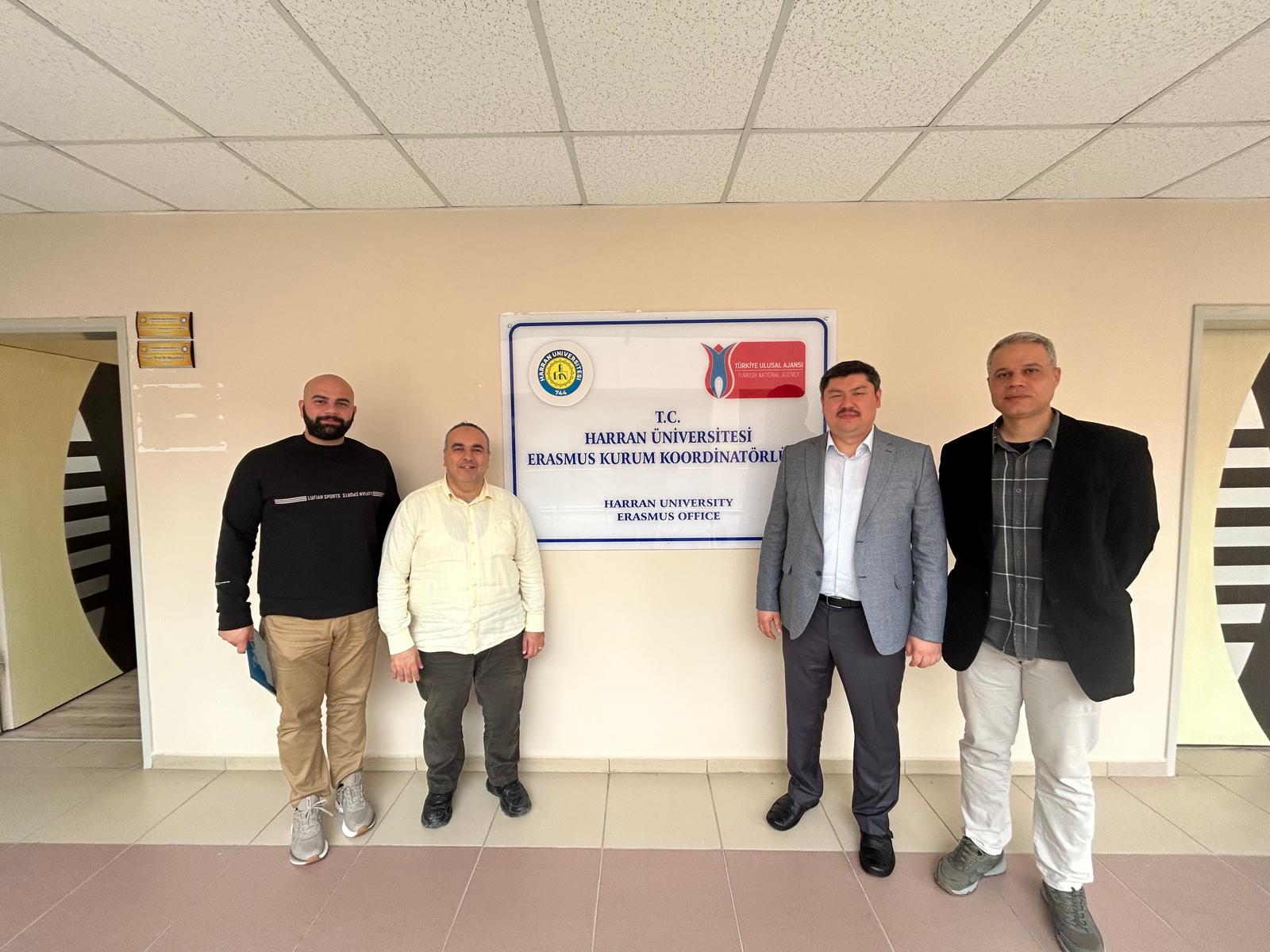 Bölümümüz İkili Anlaşmalar Kapsamında Üniversitemiz Dış İlişkiler Ofisine Ziyarette Bulundu